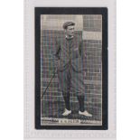 Cigarette card, Smith's, Champions of Sport (Red back), type card, H.H. Hilton (Golf) (gd) (1)