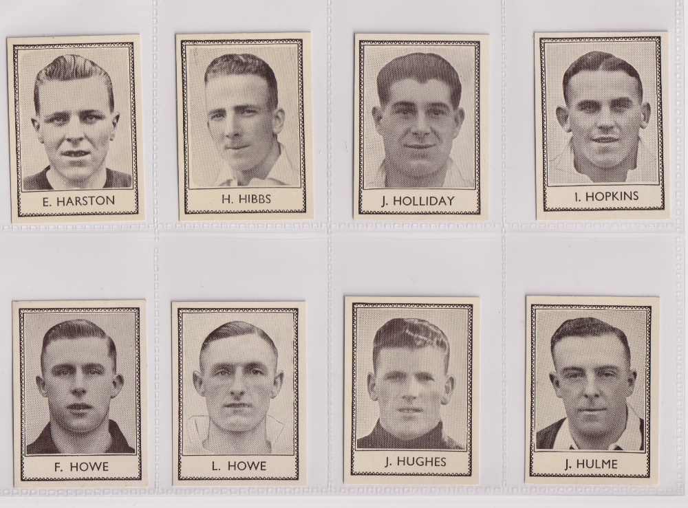Trade cards, Barratt's, Famous Footballers (Numbered), 1937, ref HB35-C (set, 110 cards) (vg) - Image 8 of 15
