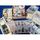 Cigarette & trade cards, selection of sets, part sets & odds in printed albums, sleeves & loose inc.