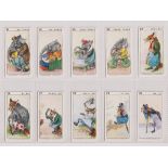 Cigarette cards, Churchman's, Frisky (set, 52 cards) (vg)