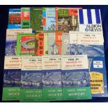 Football programmes, 27 Final & semi final programmes inc. FA Cup Finals 1955, 58, 59, 60, 61, 62,