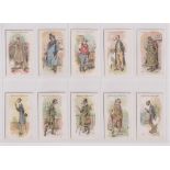 Cigarette cards, Gallaher, Votaries of the Weed (set, 50 cards) (a few with slight foxing to