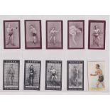 Cigarette cards, Sport, a collection of 53 sport related cards, Wills (Scissors) Boxers (1), British