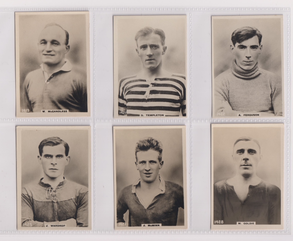 Cigarette cards, Phillips, Footballers (all Pinnace back), 'L' size, 36 different cards, numbered - Image 6 of 6