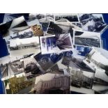 Postcards/photos, Rail, a railway station collection of approx. 380 photos of interior & exterior