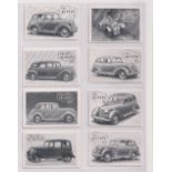 Cigarette & trade cards, two sets, Phillips Motor Cars at a Glance (50 cards, a few fair, gen