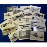 Postcards, Aviation, Sea Planes, inc. RP, Recognition cards, German, Walrus, Northrop, Lerwick,