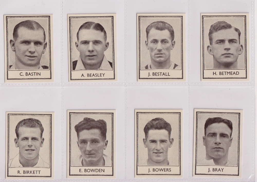 Trade cards, Barratt's, Famous Footballers (Numbered), 1937, ref HB35-C (set, 110 cards) (vg) - Image 3 of 15