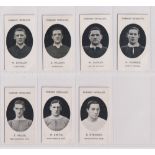 Cigarette card, Taddy, Prominent Footballers, 7 cards, Liverpool (No footnote), 2 cards, W. Dunlop &