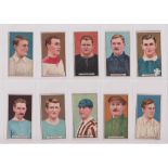 Cigarette cards, Cohen, Weenen, Owners, Jockeys, Footballers, Cricketers, Series 3 (set, 20