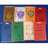 Tobacco advertising, Edwards, Ringer & Bigg, eight Company price lists for December 1901, July 1906,