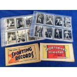 Cigarette cards & trade booklets, Pattreiouex, Sporting Events & Stars, 'M' size (set, 96 cards,