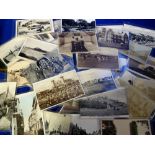 Postcards, a collection of approx. 40 cards of Norfolk, with RP's of Sheringham, Market Cross