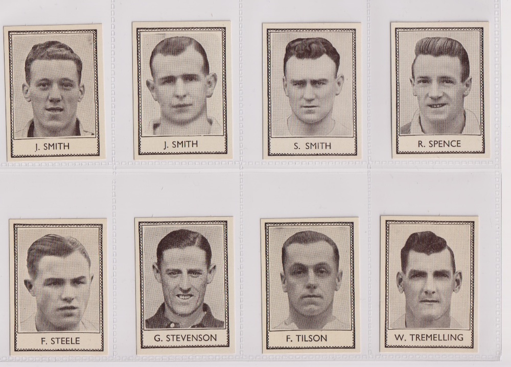 Trade cards, Barratt's, Famous Footballers (Numbered), 1937, ref HB35-C (set, 110 cards) (vg) - Image 14 of 15