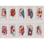 Cigarette cards, Ogden's, three sets, Flags & Funnels of Leading Steamship Lines (50 cards, gen gd),