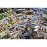 Trade cards, Liebig, a collection of approx. 70, mostly French language, sets & part sets, various