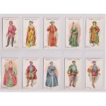 Cigarette cards, Ogden's, two sets, British Costumes From 100BC to 1904 (set, 50 cards, vg) &