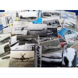 Postcards, Aviation, a collection of 150+ cards, RP's & printed, various ages, inc. airports,