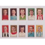 Cigarette cards, Cohen, Weenen & Co, Football Captains 1907-8 (set, 50 cards) (one with some light