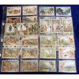 Trade cards, Liebig, a collection of 6 scarce Dutch language sets, S627 From Field & Forest, S630