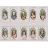 Cigarette cards, Gallaher, two sets, Royalty Series (50 cards, a few with faults, fair/gd) & The
