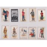 Cigarette cards, Military, a collection of 40 scarce type cards, various manufacturers & series inc.