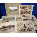Military Photographs, approx. 50 large format images dating from the late 19thC onwards, some laid