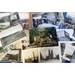 Photographs and Souvenir Postcards from the late 19th to the early 20thC to include street scenes (