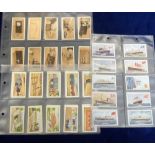 Cigarette cards, Phillips, three sets, Ships & Their Flags (25 cards), Model Railways (25 cards,