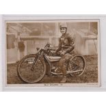 Cigarette card, Pattreiouex, Dirt Track Riders (Premium issue, Anon), type card, no 36, Billy