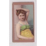 Cigarette card, Roman Star Cigars, Beauties, BOCCA, type card, ref H39, picture no 14 (one slight