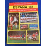 Trade sticker album, Germany, Bergmann, 'Espana 82', special German language album complete with all