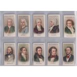 Cigarette cards, Wills, Musical Celebrities, 1st Series (set, 50 cards) (vg)