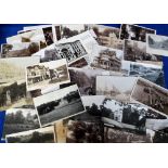 Postcards, a mixed UK topographical selection of approx. 65 cards with RP's of Chequers Inn