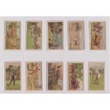 Cigarette cards, BAT (Anon), Sports of the World (Coloured) (set, 50 cards) inc. Baseball,