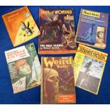 Science Fiction, 100+ USA and UK soft backed books dating from the 1930s to the 1970s. Titles