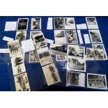 Military Photographs, 27 original photos of Paris in 1944 most dated and annotated on the reverse to
