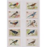 Trade cards, USA, Church & Dwight, Useful Birds of America, two standard size sets, Series No 3 &