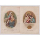 Tobacco silks, Phillips, Religious Pictures, 'P' size (set, 10 silks) (some foxing & slight marks,