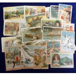 Trade cards, Germany, a collection of 100+, pre-1920 German trade cards, various issuers &