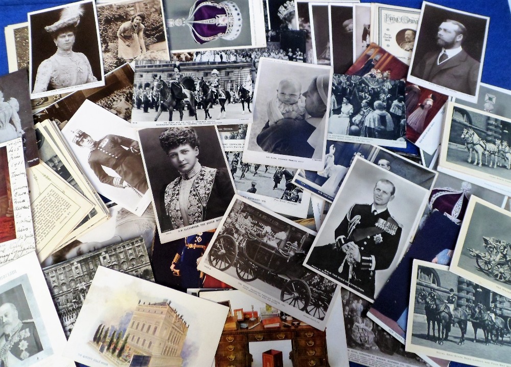 Postcards, Royalty, a collection of approx. 110 cards, RP's & printed, showing mainly GB Royalty