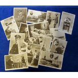 Postcards, Advertising, Yes or No (Periodical, circa 1915), 14 different sepia cards with WW1