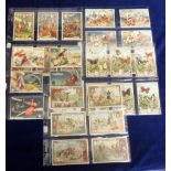 Trade cards, Liebig, a collection of 5 scarce Dutch language sets, S512 The Crusades 1, S515 The