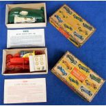 Toys, 2 boxed Merit Racing Cars, 1.5l Maserati 4 CLT/48 and Aston Martin DB3S 1956 (partly