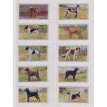 Cigarette cards, Lea, Dogs (1-25) (set, 25 cards) (some with slight marks, gen gd)
