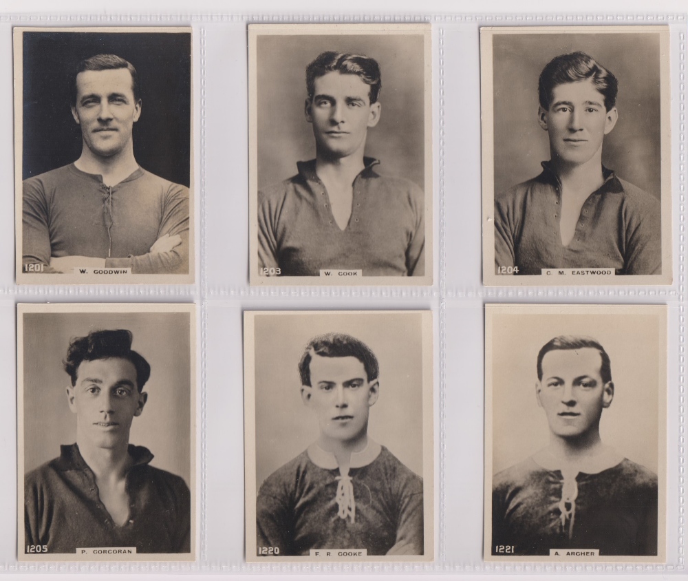 Cigarette cards, Phillips, Footballers (all Pinnace back), 'L' size, 36 different cards, numbered - Image 2 of 6
