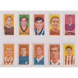 Trade cards, Barratt's, Famous Footballers A12 (set, 50 cards) (gd/vg)