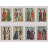 Cigarette cards, Canary Islands, Miranda (La Mascota), History of Costume, mini booklets (set, 100