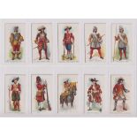 Cigarette cards, Player's, Old England's Defenders (set, 50 cards) (mostly vg)