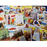 Postcards, Comic, a collection of approx. 80 Bamforth comic cards, mostly 1940's onwards, artists